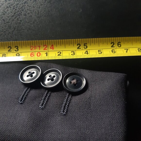 Pal Zileri SZ 44 from Tyner Shortens Made in Italy Men's Black Sport Jacket - Picture 15 of 16